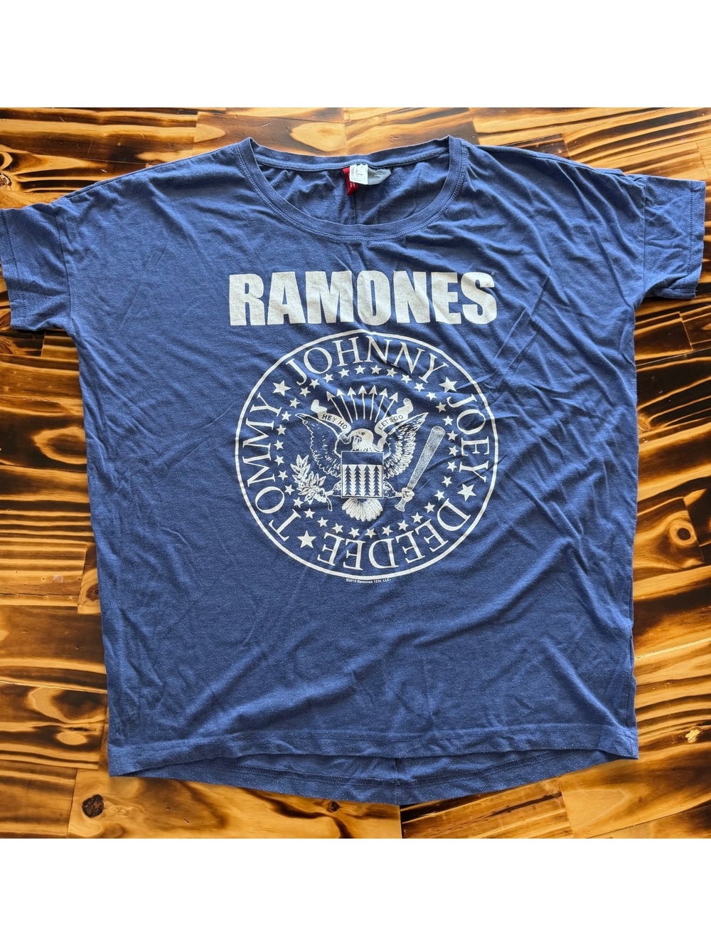 Ramones blue graphic T-shirt
